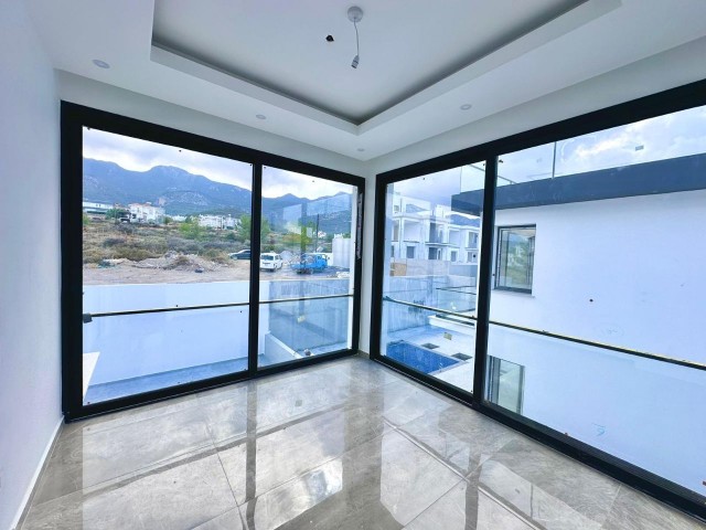 4+1 Villa With Pool For Sale In Çatalköy