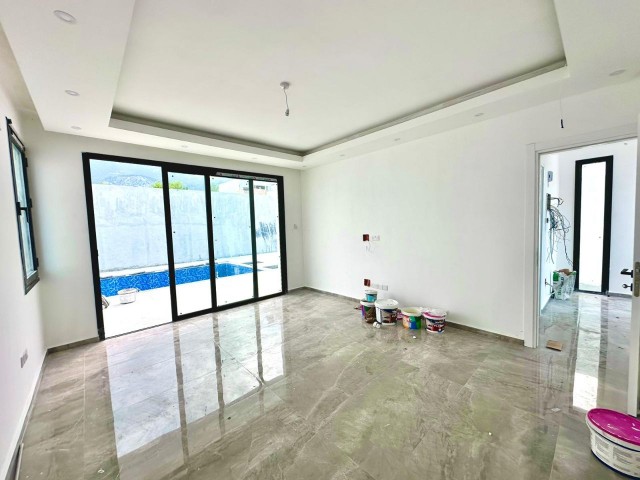 4+1 Villa With Pool For Sale In Çatalköy
