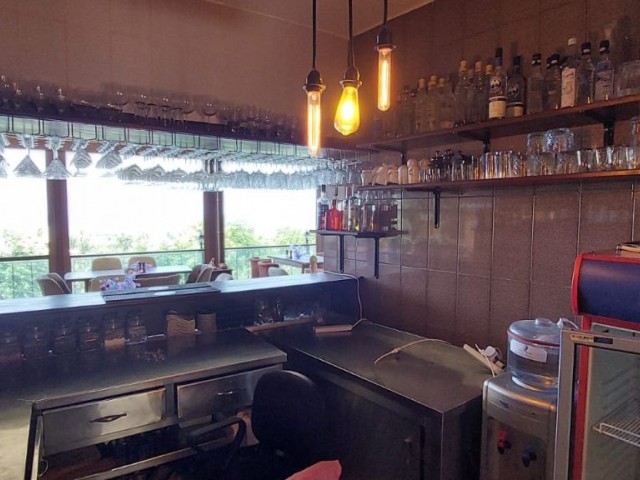 RESTAURANT FOR SALE IN WORKING CONDITION WITH MOUNTAIN AND SEA VIEWS IN KYRENIA LAPTADA!!!