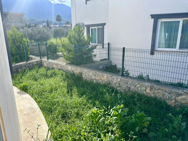 1+1 Flat With Private Garden With High Rental Income In Girne Karaoğlanoğlu