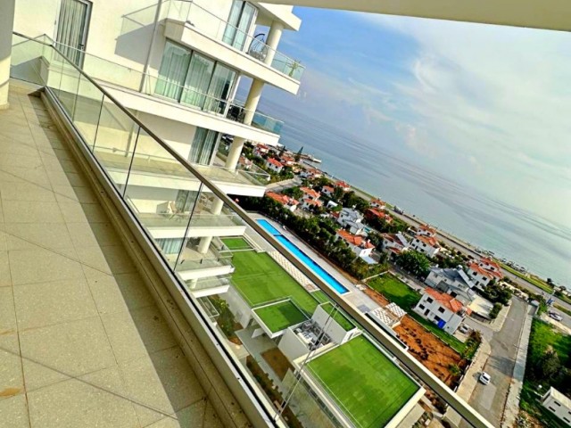 Apartment 2+1 in Abelia, in Bogaz, stunning panoramas of the sea and mountains!