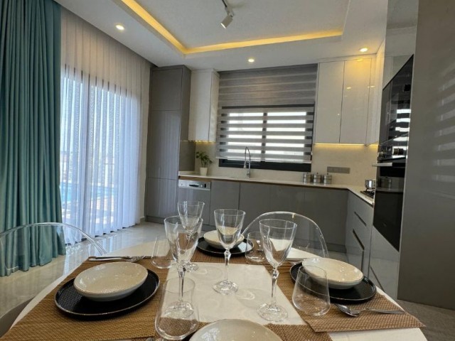 Smart home 3+1 New Luxe villa in Yenibogazici
