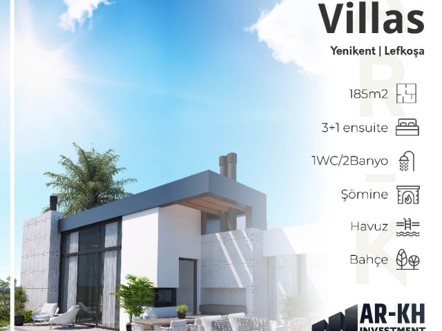 Luxury 3-Room Villas in Batıkent: and Modern!