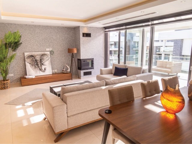 2+1 Penthouse Flats in a Luxury Condo for Sale