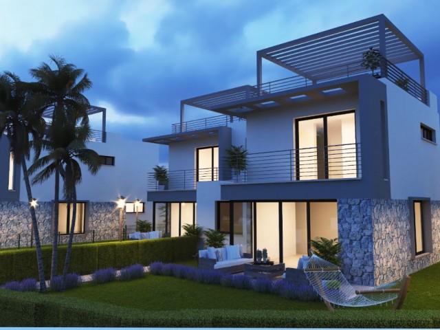 Villas from 3 +1 Projects for Sale in Kyrenia Karaoglanoglu ** 