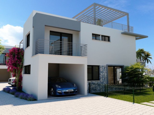 Villas from 3 +1 Projects for Sale in Kyrenia Karaoglanoglu ** 