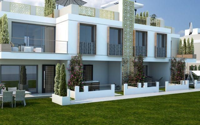 1 + 1 Apartments for Sale in Kyrenia Karaoglanoglu within Walking Distance of the Sea ** 