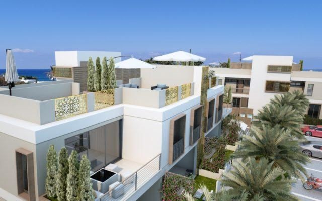 1 + 1 Apartments for Sale in Kyrenia Karaoglanoglu within Walking Distance of the Sea ** 