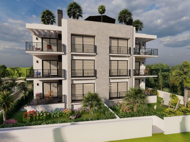 2+1 Opportunity Flat with Shared Pool Project for Sale in Alsancak, Kyrenia