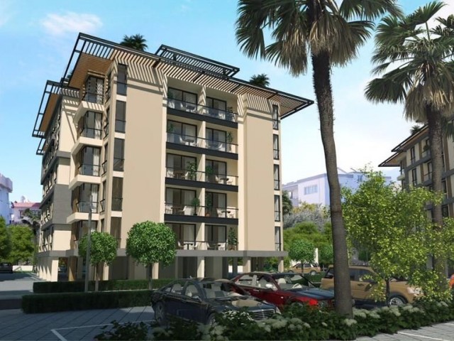 Opportunity flat, flexible payment opportunity, Central Location in Girne Center, 2+1 luxury flat for Sale, Project with Delivery After 3 Months