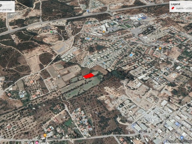 Opportunity Land for Sale in Karaoğlanoğlu, Kyrenia, with Sea and Mountain Views, Close to Girne American University, Turkish Made, Single Villa