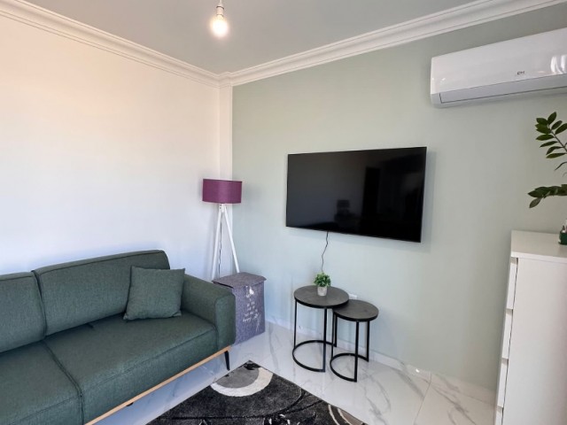 1+1 Fully Furnished Opportunity Flat for Sale in Royal Sun Elite Site, Walking Distance to the Sea in Iskele Long Beach Area