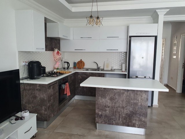 3+1 semi-detached villa for rent in Kyrenia Alsancak, within walking distance of Necat British school