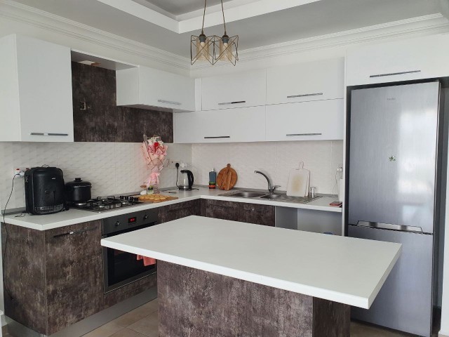 3+1 semi-detached villa for rent in Kyrenia Alsancak, within walking distance of Necat British school