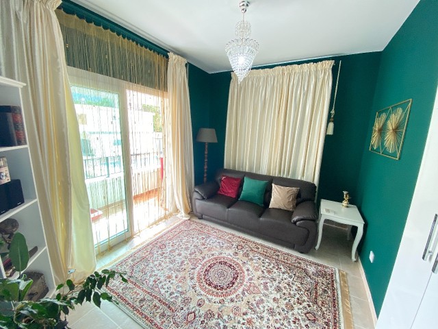 Fully renovated, fully furnished 3+1 flat with large private terrace in Çatalköy, Kyrenia