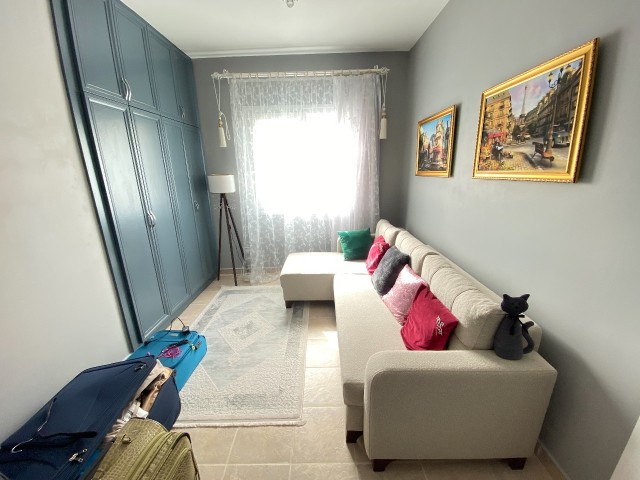 Fully renovated, fully furnished 3+1 flat with large private terrace in Çatalköy, Kyrenia