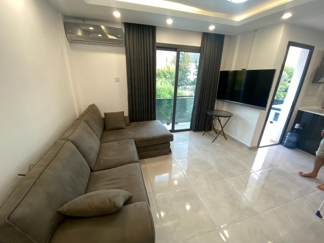 Luxury 2+1 flat for rent in a new complex with pool in Alsancak, Kyrenia