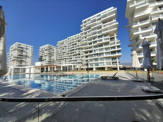 Fully furnished, 1+1 apartment for rent in Iskele Bogaz with 3 monthly payments and uninterrupted sea view. .  