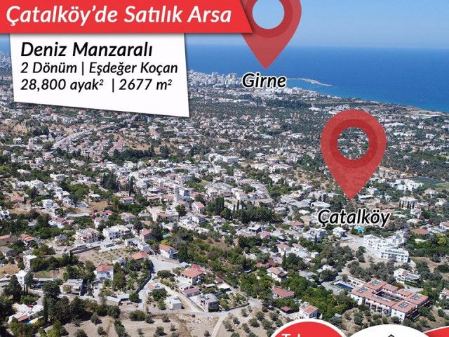 Residential Zoned Plot For Sale in Alsancak, Kyrenia