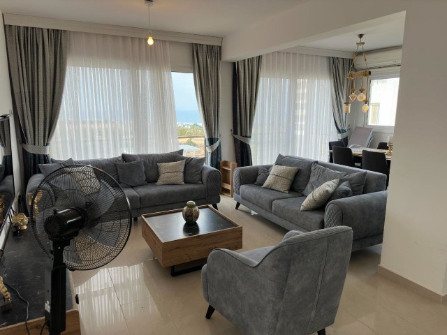 Fully furnished flat for sale in Bahçeli