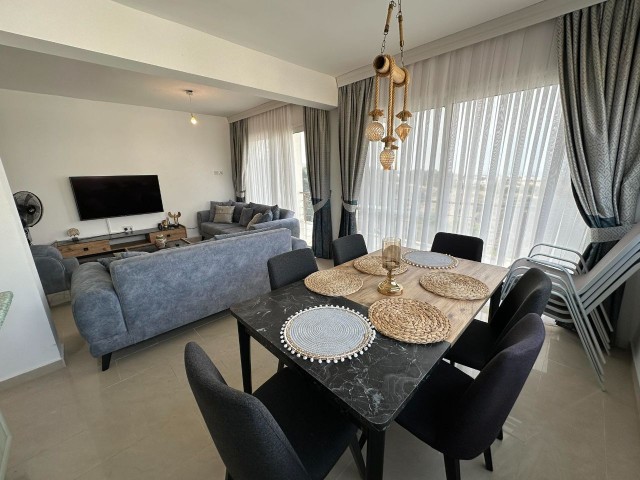 Fully furnished flat for sale in Bahçeli