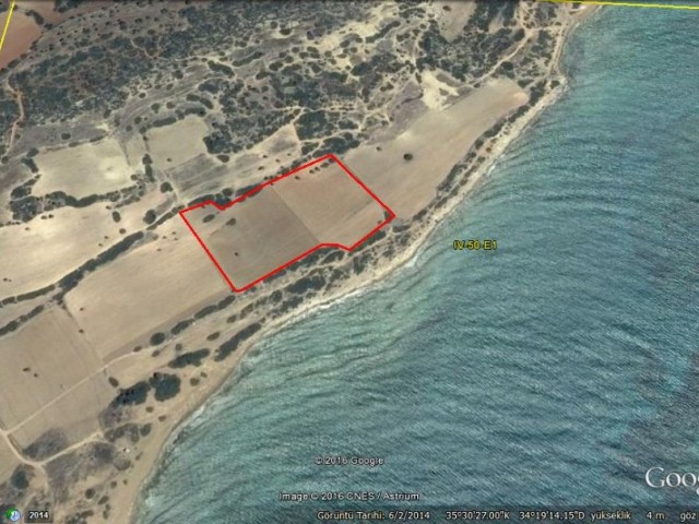 13 ACRES OF TURKISH KOCHANLI LAND FOR SALE ON THE BEACH AT ISKELE KALEBURNUNDA ** 