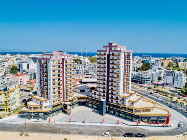 1+1 NULL LUXUS-WOHNUNG ZUM VERKAUF IM ZENTRUM VON FAMAGUSTA ** 