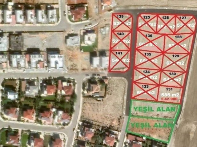 LANDS FOR SALE IN TUZLA SUITABLE FOR CONSTRUCTION OF VILLA WITH A LARGE GARDEN ** 