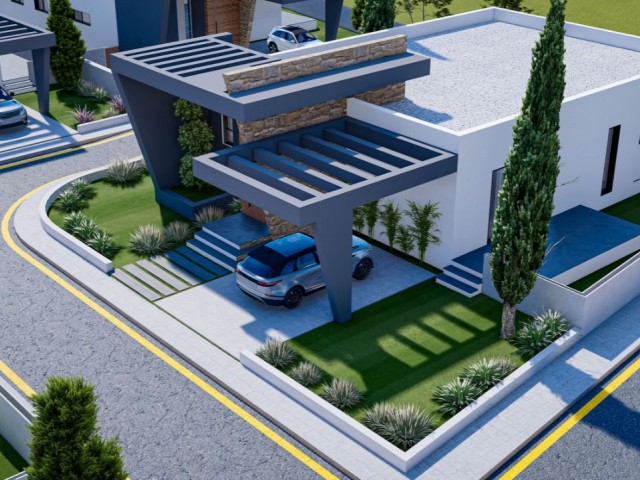 3+1 ZERO LUXURIOUS SINGLE STOREY VILLAS FOR SALE IN YENİBOĞAZİÇİ ** 