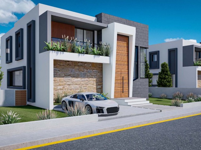 3+1 ZERO LUXURIOUS DUPLEX VILLAS FOR SALE IN YENİBOĞAZİÇİ ** 