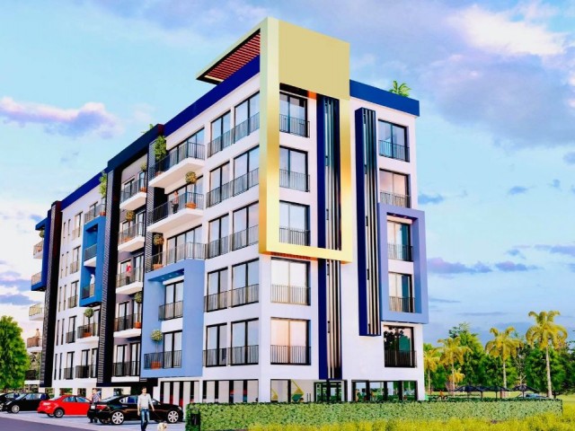 1+1 ZERO LUXURIOUS FLATS FOR SALE IN İSKELE LONGBEACH WITHIN WALKING DISTANCE TO THE SEA ** 