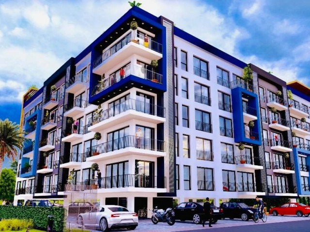 1+1 ZERO LUXURIOUS FLATS FOR SALE IN İSKELE LONGBEACH WITHIN WALKING DISTANCE TO THE SEA ** 