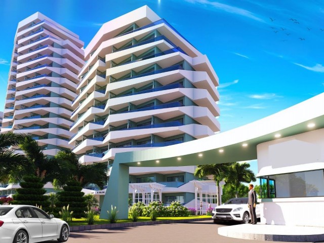 ZERO LUXURIOUS FLATS FOR SALE IN İSKELE LONG BEACH ** 