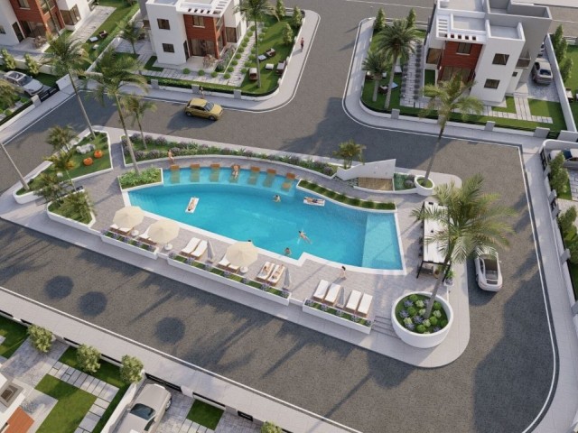 3+1 ZERO LUXURIOUS VILLAS FOR SALE IN İSKELE BAHÇELER ** 