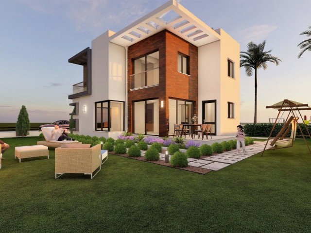 3+1 ZERO LUXURIOUS VILLAS FOR SALE IN İSKELE BAHÇELER ** 