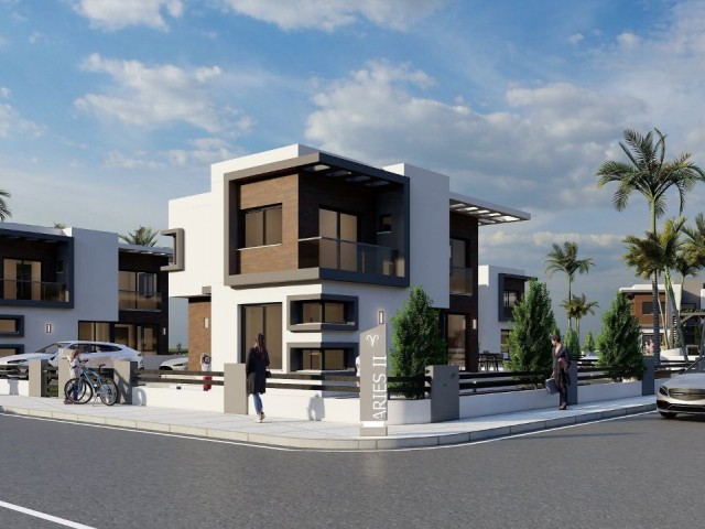 3+1 ZERO LUXURIOUS VILLAS FOR SALE IN İSKELE BAHÇELER ** 