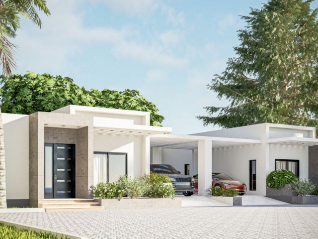 2+1 ZERO LUXURY ONE-STOREY VILLAS FOR SALE IN YENIBOGAZICI ** 