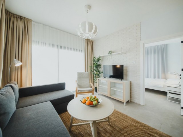 1+1 NEW LUXURY APARTMENT FOR SALE IN ISKELE BOGAZ 