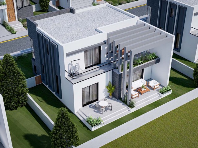 ZERO LUXURY VILLAS WITH 3 + 1 POOL FOR SALE IN YENIBOGAZIÇI ** 