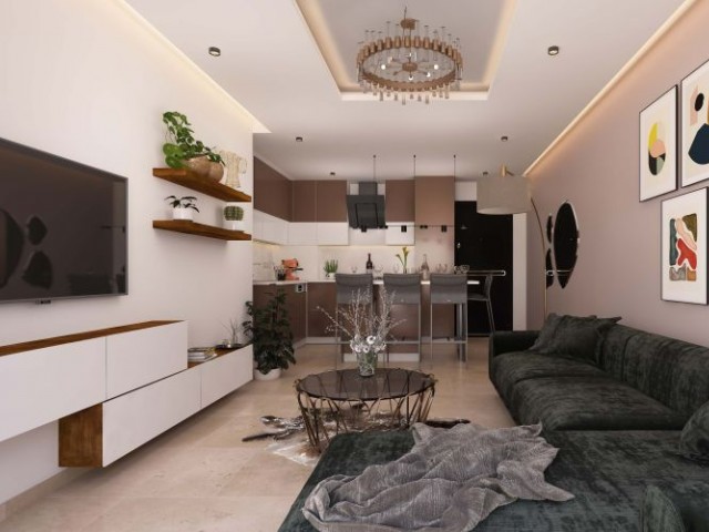 ZERO LUXURIOUS FLATS FOR SALE IN İSKELE LONG BEACH