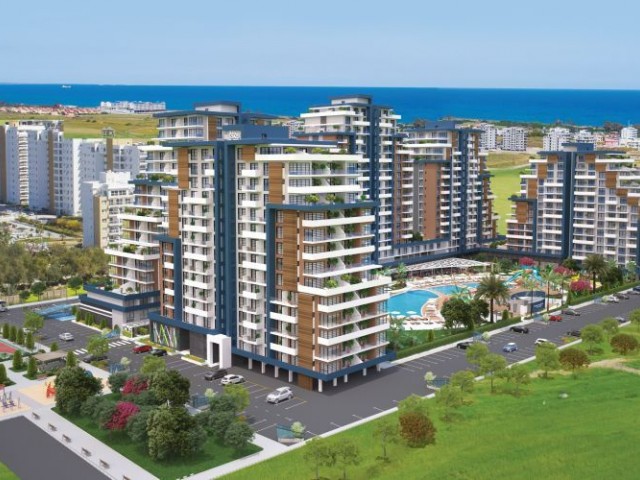 ZERO LUXURIOUS FLATS FOR SALE IN İSKELE LONG BEACH