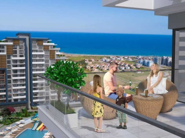 ZERO LUXURIOUS FLATS FOR SALE IN İSKELE LONG BEACH