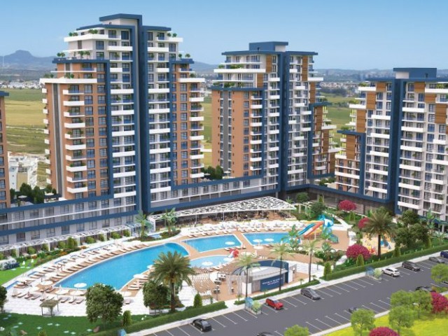 2+1 ZERO LUXURIOUS FLAT FOR SALE IN İSKELE LONG BEACH WALKING DISTANCE TO THE SEA