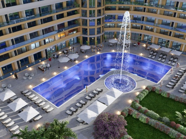 ZERO LUXURIOUS FLATS FOR SALE IN İSKELE LONG BEACH WITHIN WALKING DISTANCE TO THE SEA