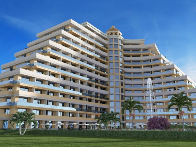 ZERO LUXURIOUS FLATS FOR SALE IN İSKELE LONG BEACH WITHIN WALKING DISTANCE TO THE SEA
