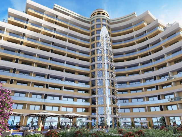 ZERO LUXURIOUS FLATS FOR SALE IN İSKELE LONG BEACH WITHIN WALKING DISTANCE TO THE SEA