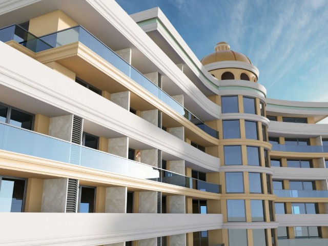 ZERO LUXURIOUS FLATS FOR SALE IN İSKELE LONG BEACH WITHIN WALKING DISTANCE TO THE SEA