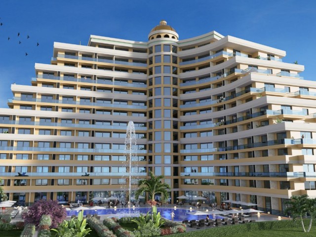 ZERO LUXURIOUS FLATS FOR SALE IN İSKELE LONG BEACH WITHIN WALKING DISTANCE TO THE SEA