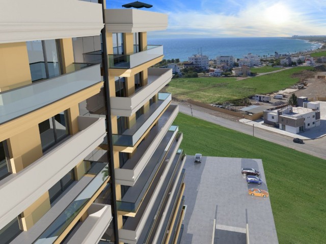 ZERO LUXURIOUS FLATS FOR SALE IN İSKELE LONG BEACH WITHIN WALKING DISTANCE TO THE SEA