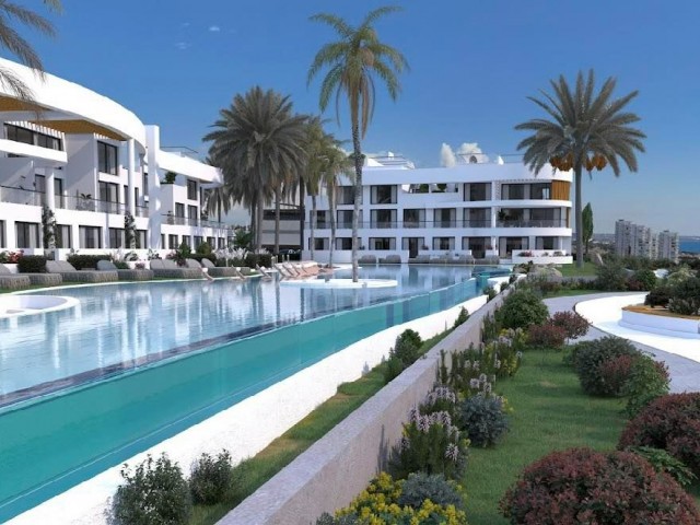 2+1 TURKISH KOÇANLI ZERO LUXURIOUS FLATS FOR SALE WITH STUNNING SEA VIEW IN İSKELE BOĞAZ